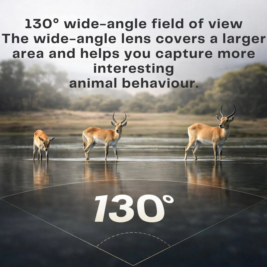 Wildlife Monitoring Camera with Night Vision | Motion Sensor | Weather Resistant | Forest Protector