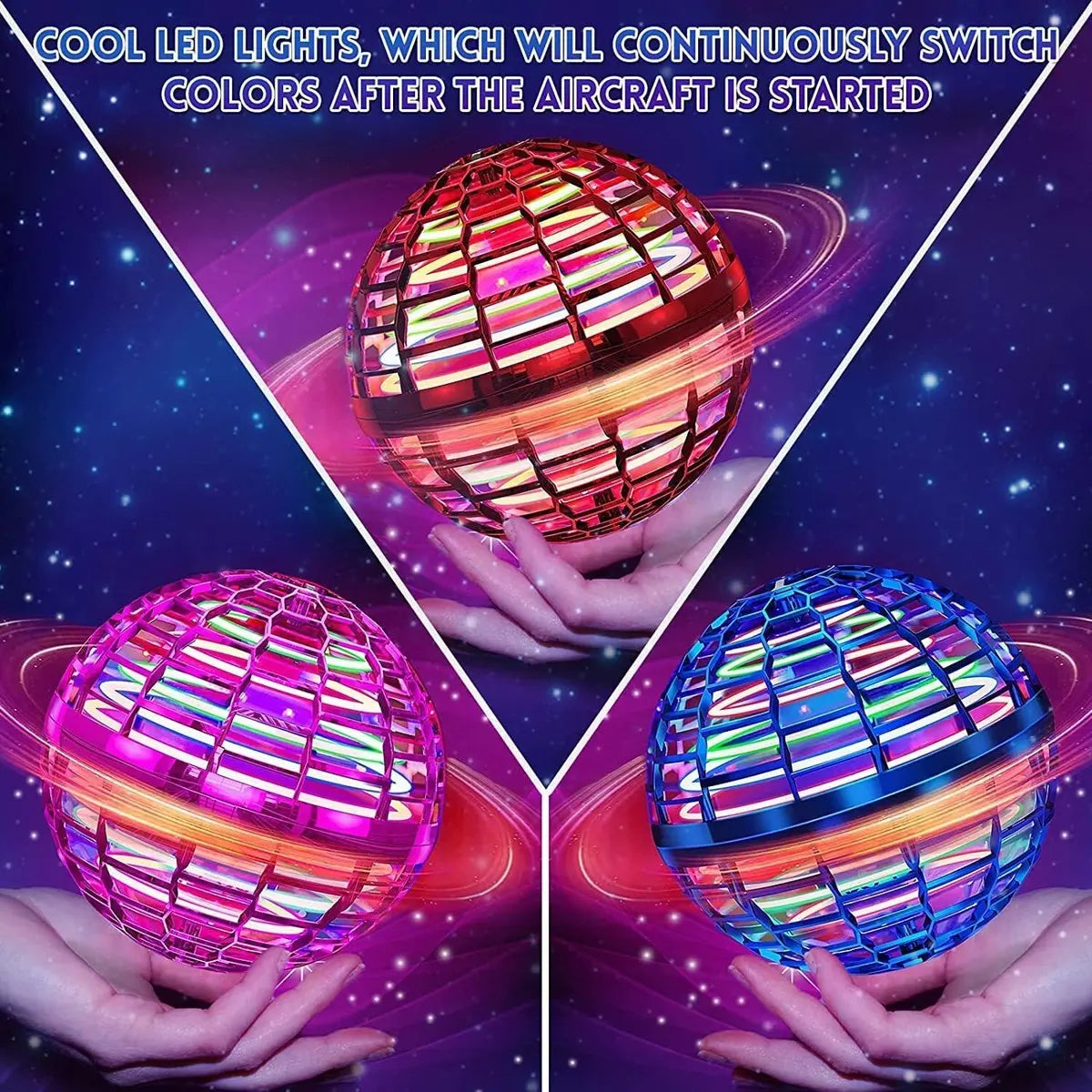 UFO Hover Sphere — The Coolest Aerodynamic Toy of the Year