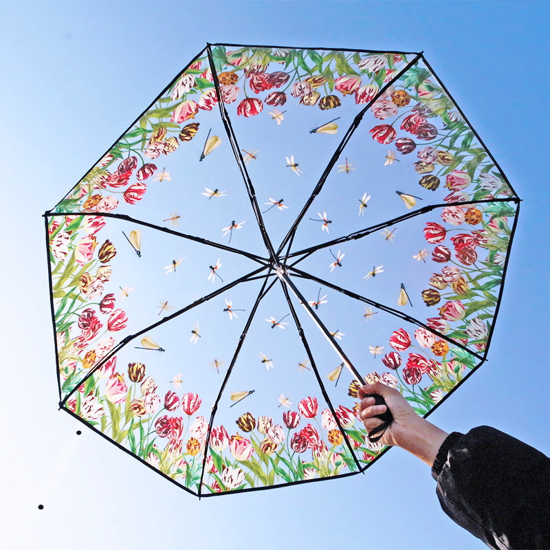 VitraLuxe™ Prism Umbrella — Turn Every Rainy Day into a Dazzling Style Celebration