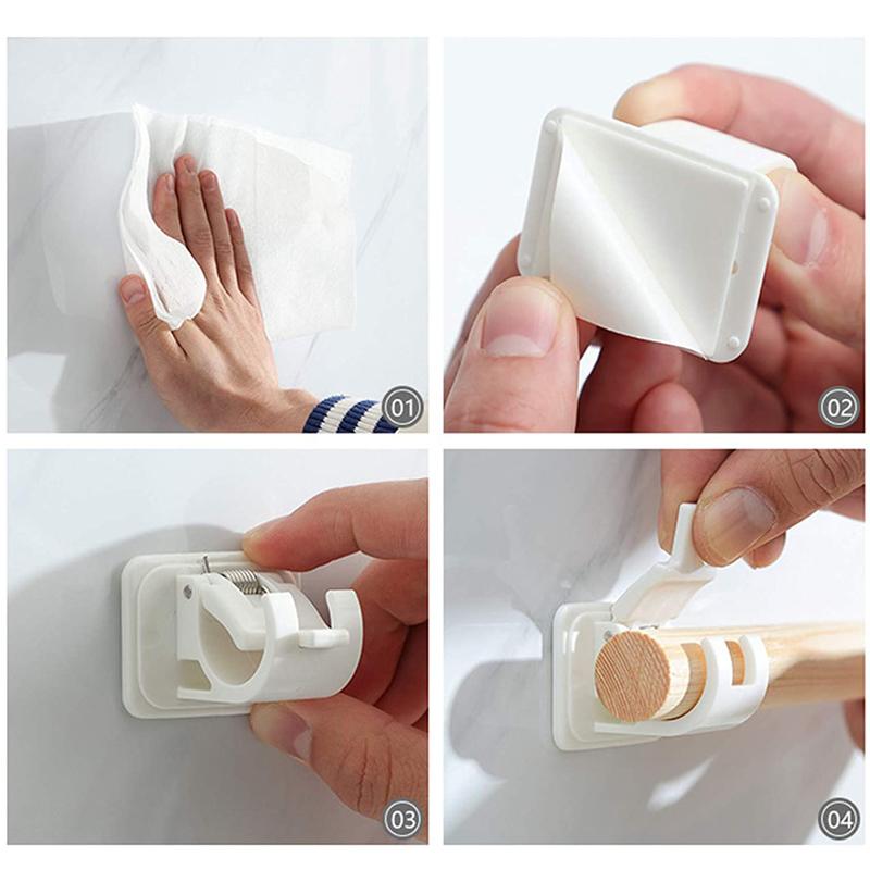 Curtain Bracket No Drilling Needed | Adjustable & Self-Adhesive | Secure Grip | StickRod