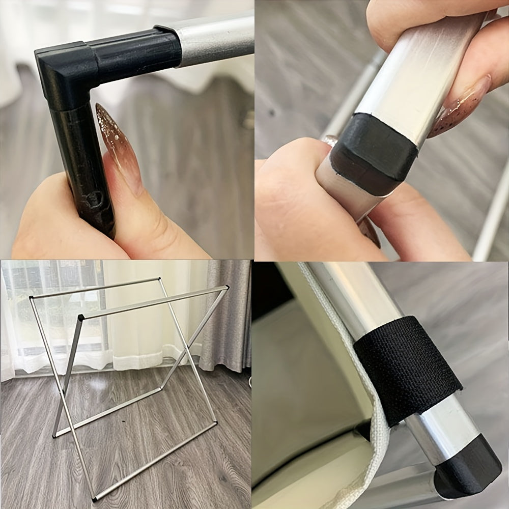 Collapsible Laundry Sorter with 3 Compartments