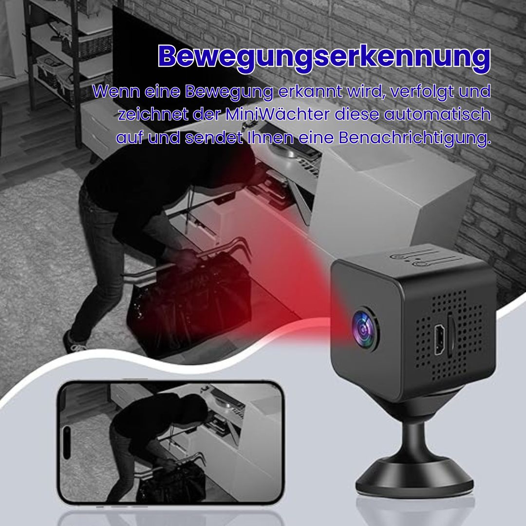 Compact Camera | Remote Live Viewing | Night Vision with Motion Sensors | SafeOrbit
