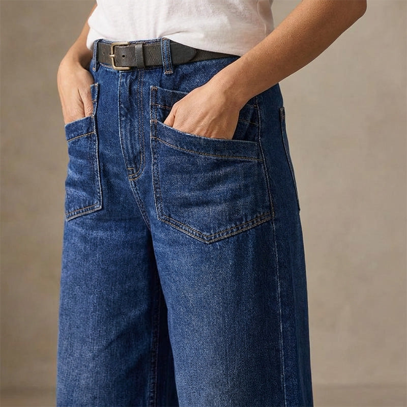 HaloStride™ — Unleash Confidence with Jeans That Celebrate Your Curves and Freedom