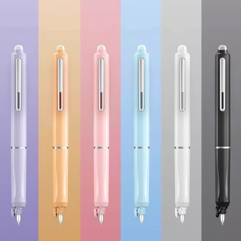 Retractable Ballpoint Pen | Seamless Ink Flow | InkFlow