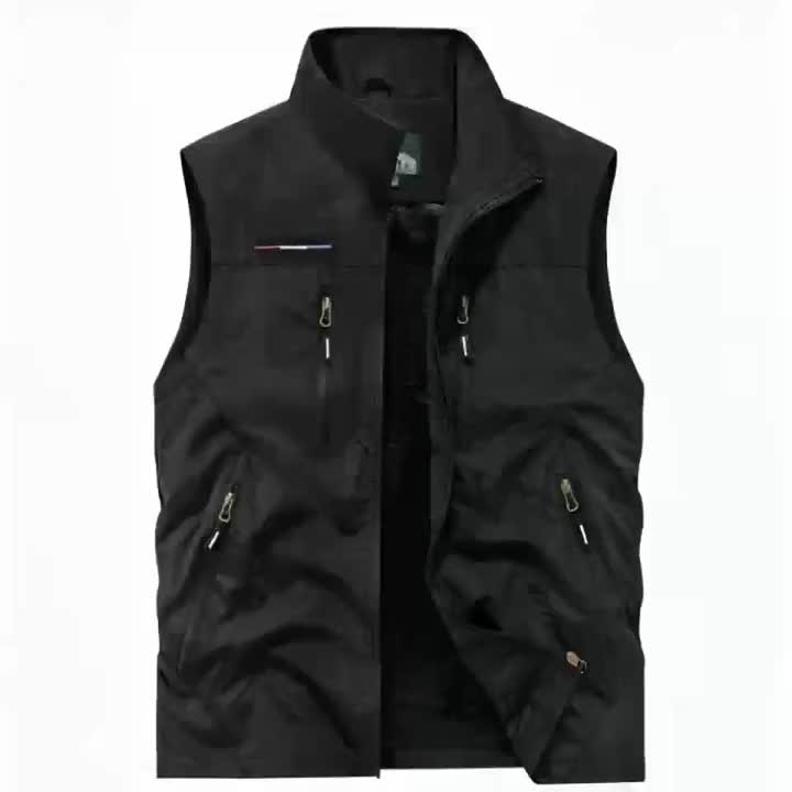 Lightweight and Practical Men's Body Warmer for Everyday Use