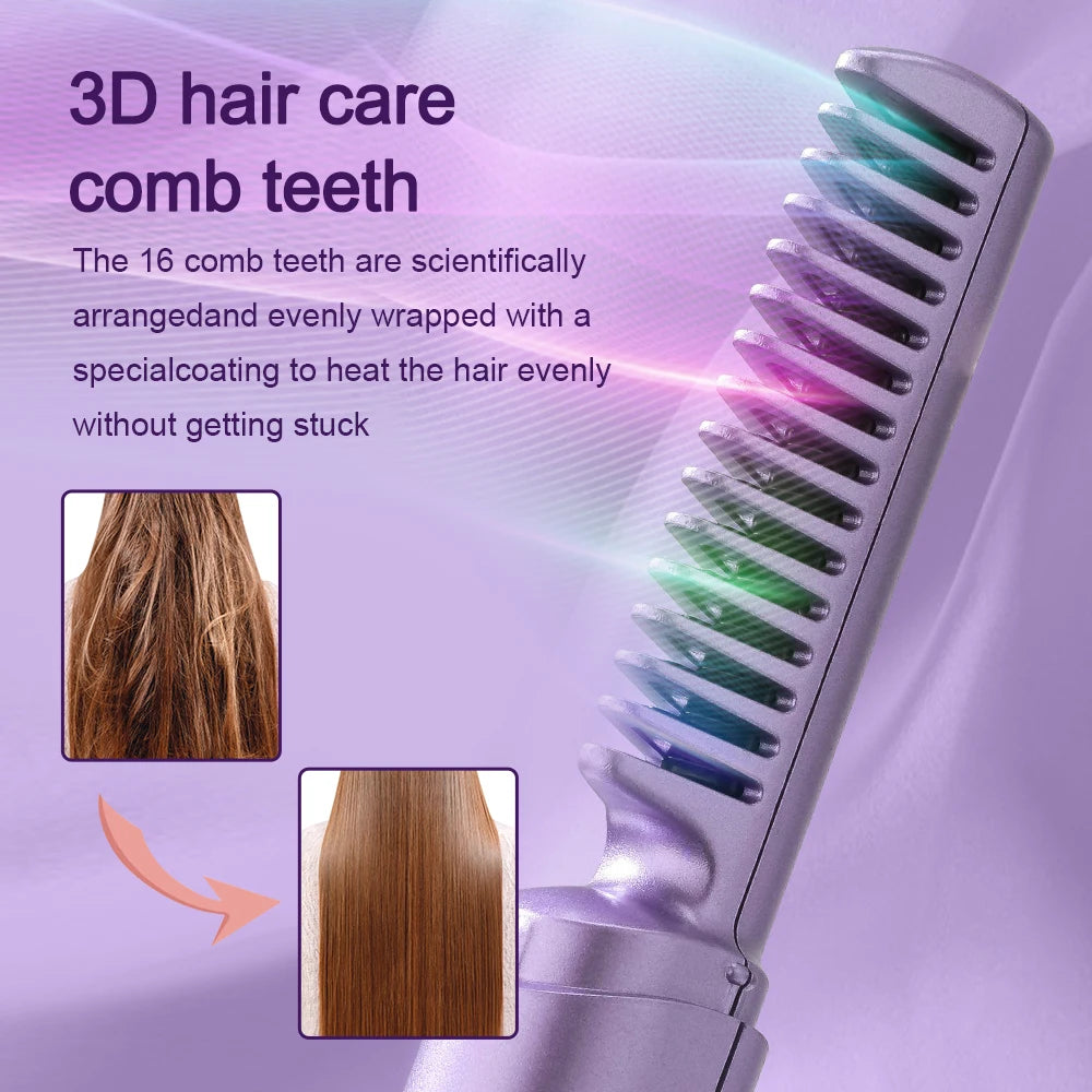 GlideSilk™ — Unlock Silky, Frizz-Free Hair Anytime, Anywhere