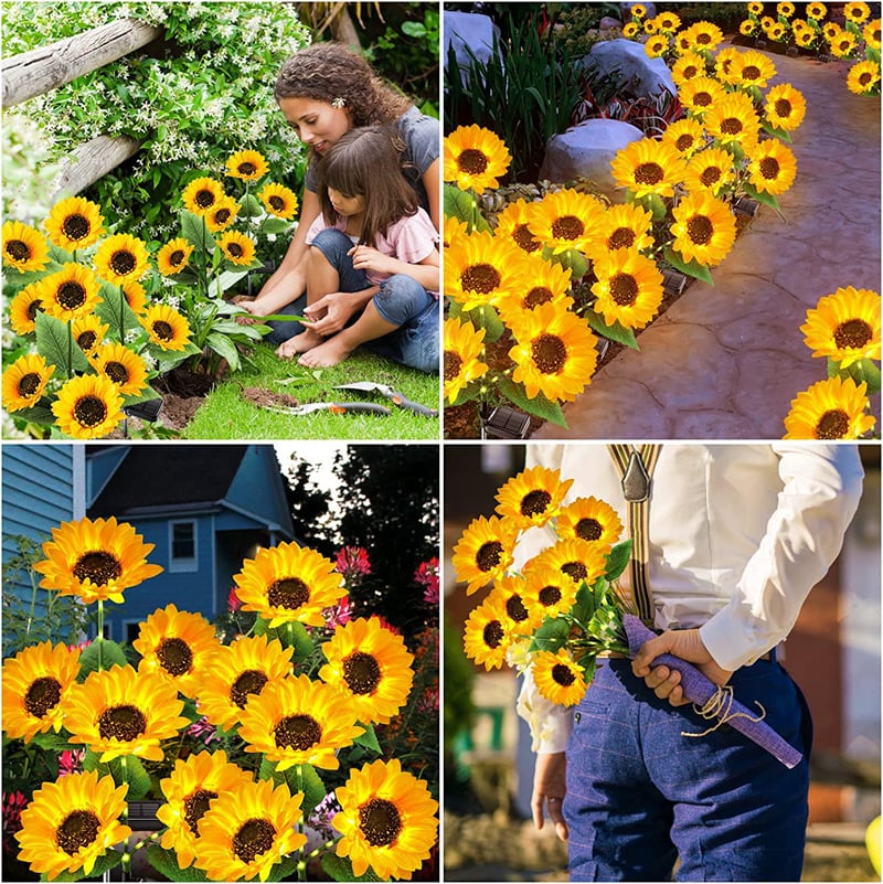 RamaraSun™ Solar Sunflowers — Illuminate Your Nights with Effortless, Enchanting Garden Magic