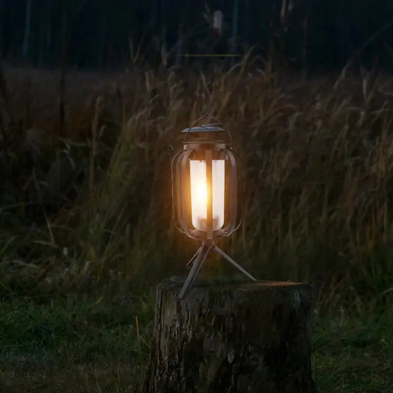 Solar-Powered Lantern with 4 Modes – Perfect for Camping & Garden Events