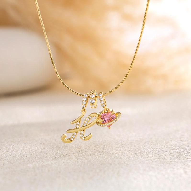 LioraCharm™ — Wear Your Story in Stunning Gold and Sparkling Pink