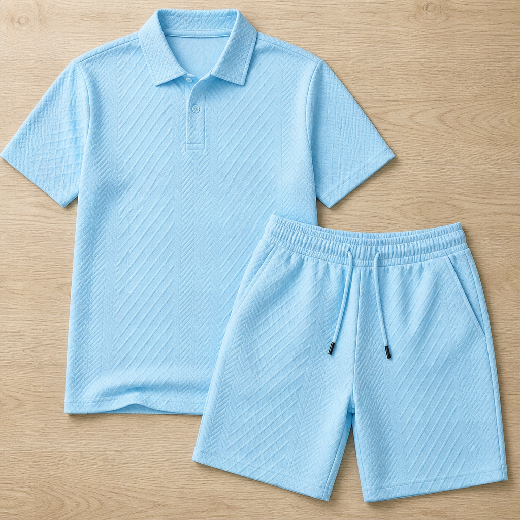 VeroLuxe™ Men’s Diamond Pattern Suit — Stay Cool, Sharp, and Unstoppable All Day Long