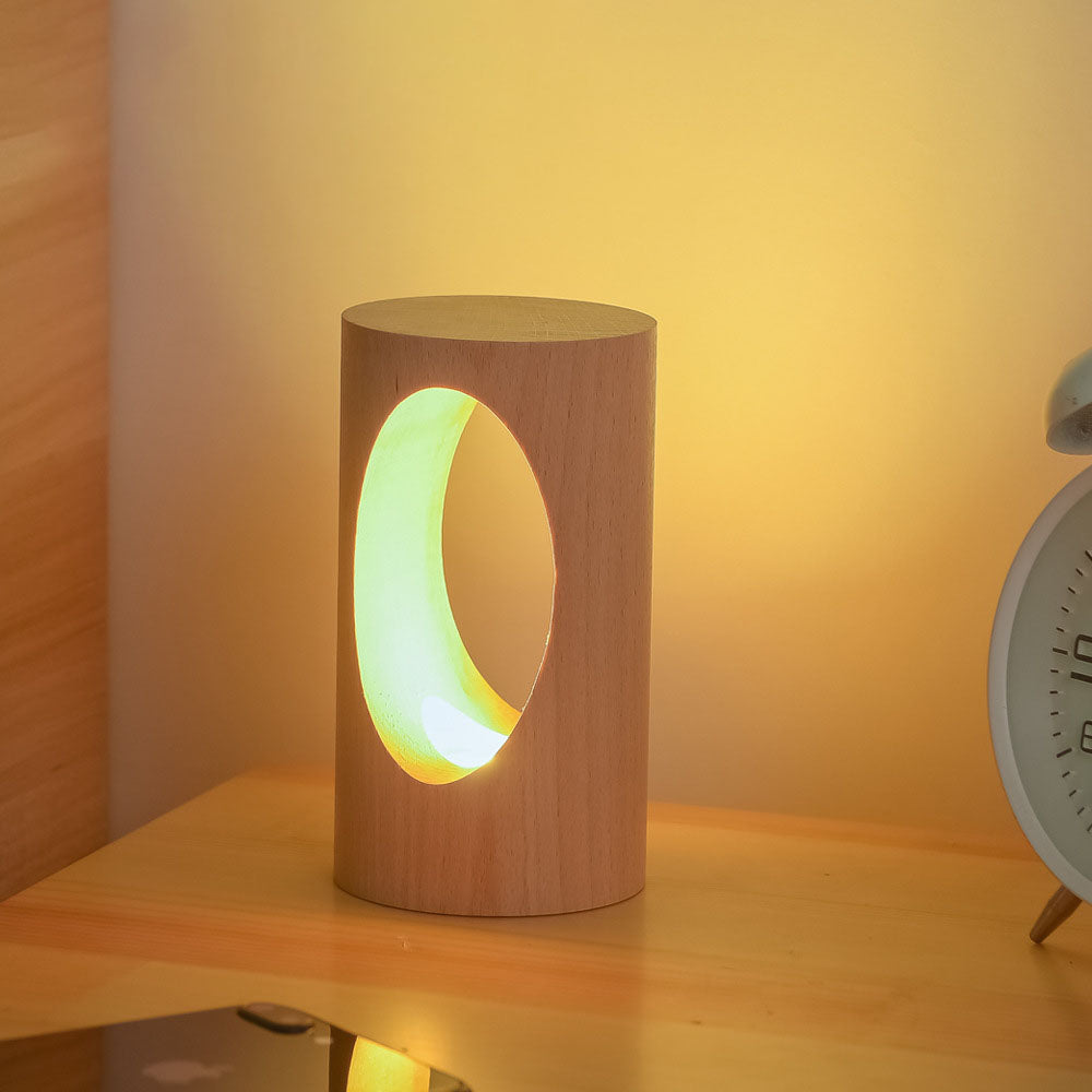 Wooden LED Desk Lamp