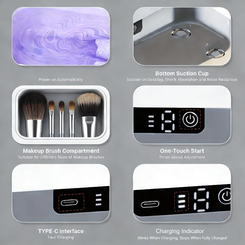 360° Ultrasonic Cleaner for Jewelry and Dental Prosthetics