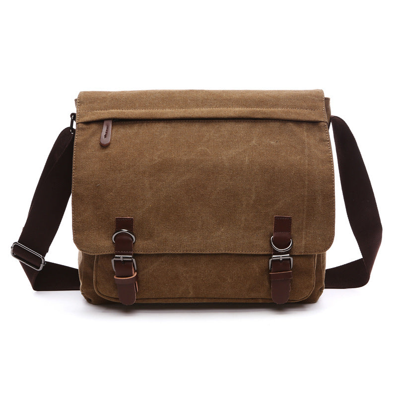 Stylish Canvas Shoulder Bag for Organized Travel