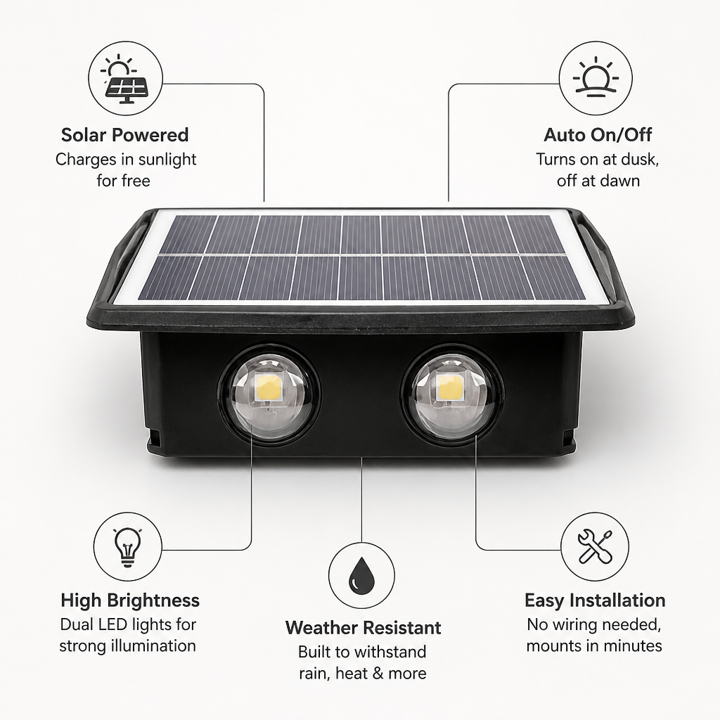 Sunsera™ — Ignite Your Garden’s Glow with Effortless, Solar-Powered Magic