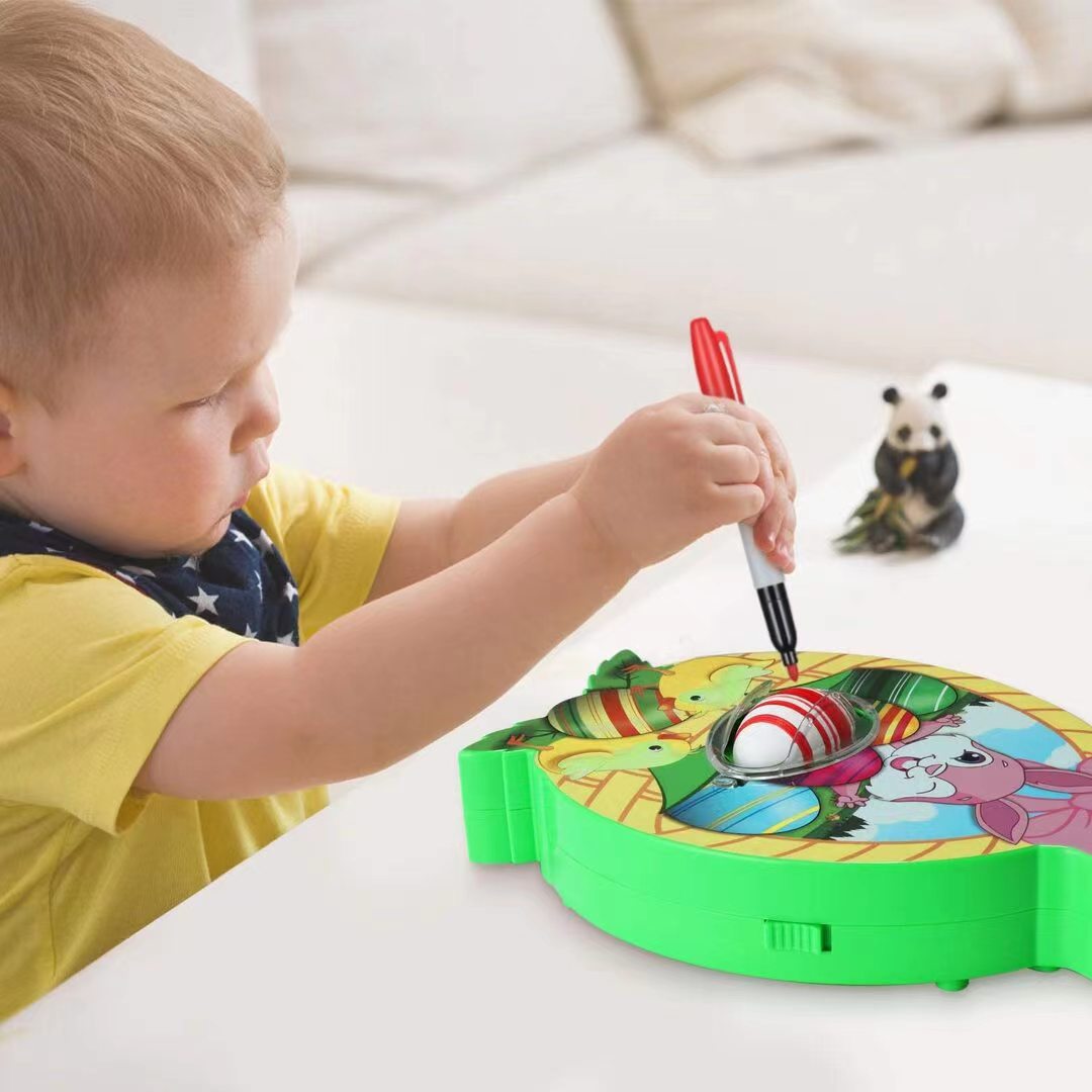 DIY Kids Joy Amazing Egg Lathe