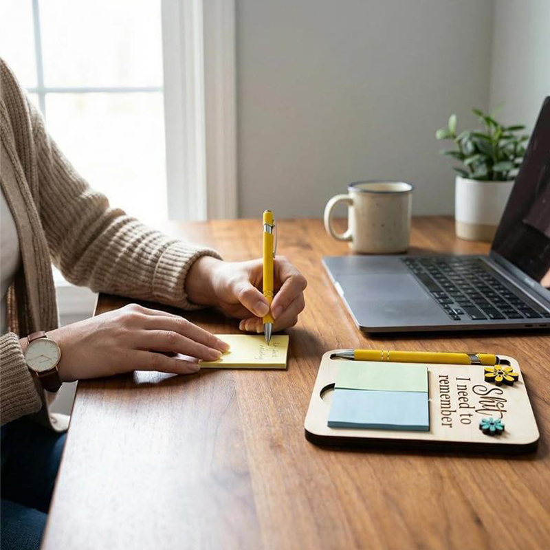 Desktop Organizer and Creative Assistant for Easy Access