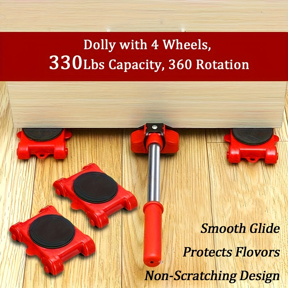 5-Piece Furniture Roller Set