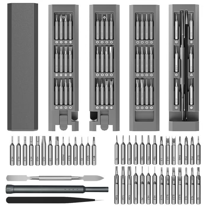 40-in-1 Mini Electric Screwdriver for Effortless, Flawless Repairs