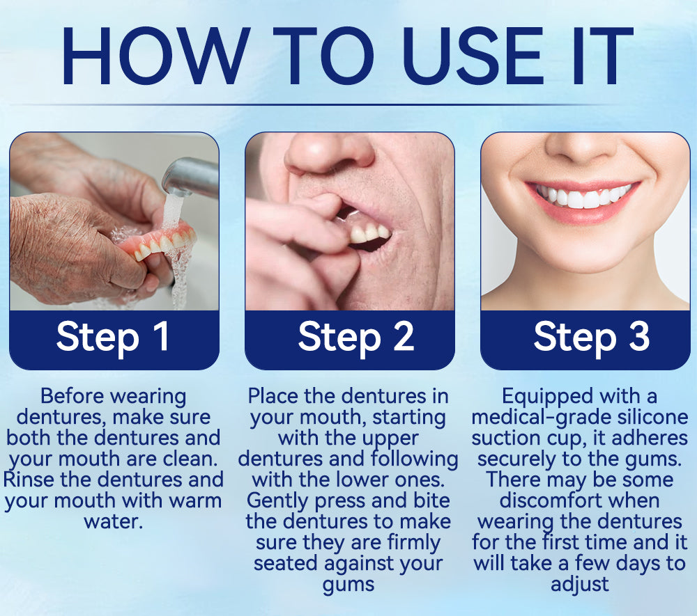 Arvilaro™ Denture — Restore Your Bite, End Pain Fast | 1+1 Free