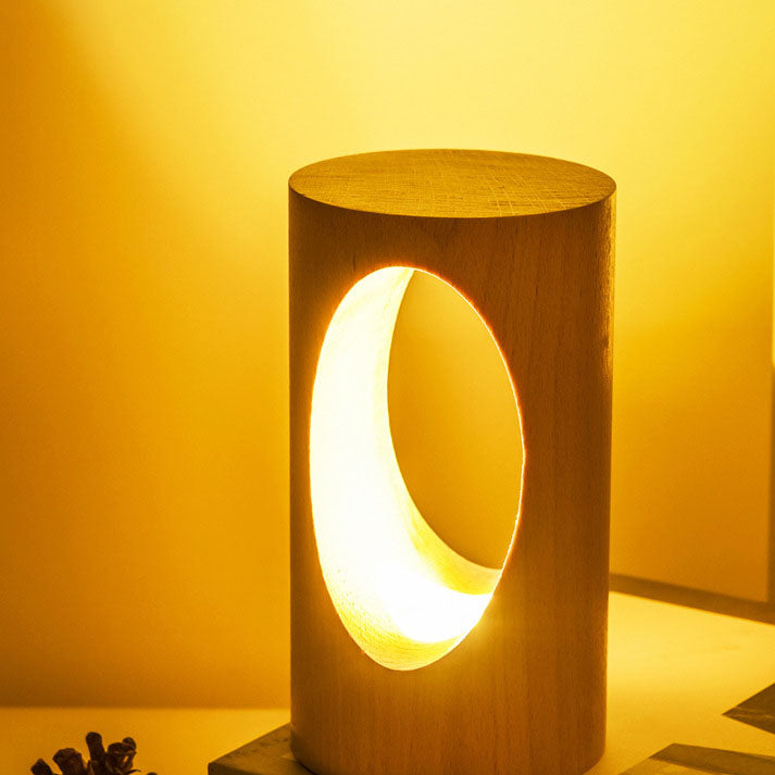 Wooden LED Desk Lamp