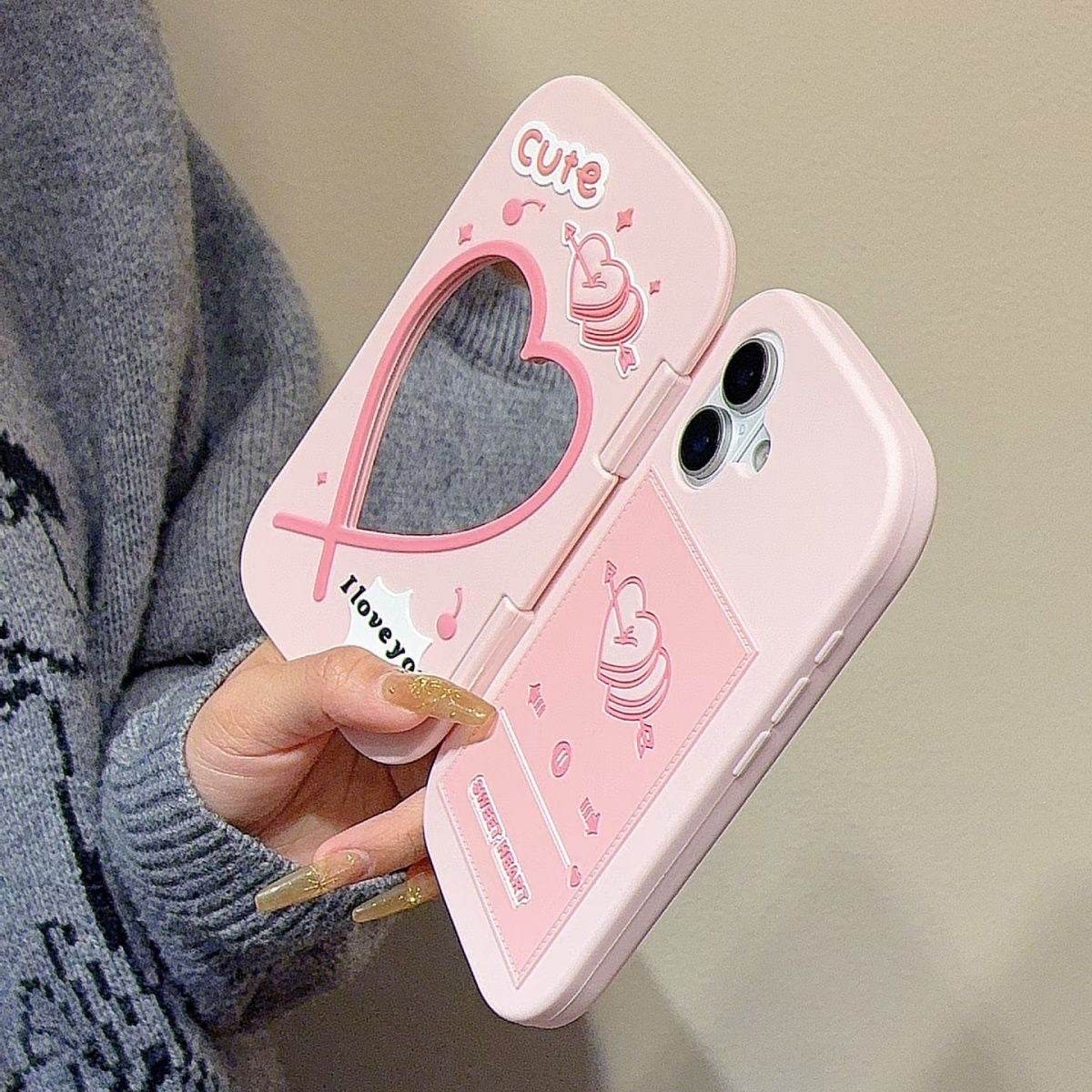 Silicone Mirror Case for Complete Protection with Stylish Design