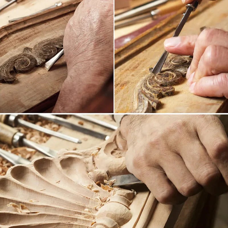 Wood Detail Knife with Effortless Precision Cutting Experience