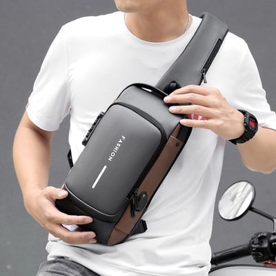 Motorcycle USB Charging Anti-theft Bag