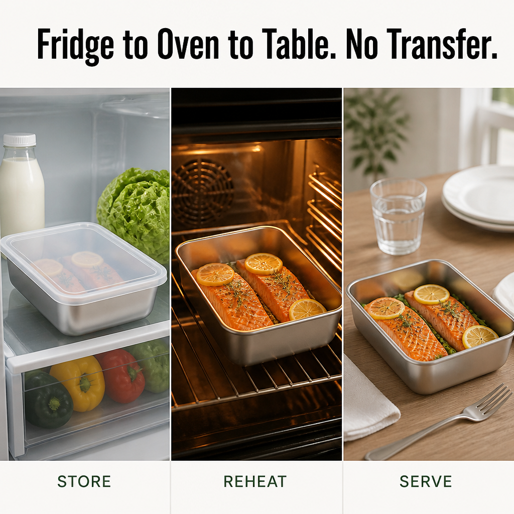 FreshLock™ — Ditch the Plastic Tupperware Drawer for Steel That Lasts