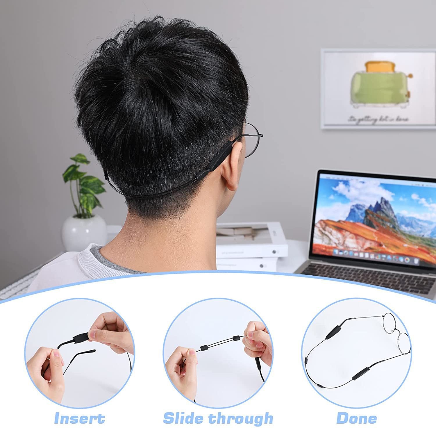 GripTight™ — Never Fret Slipping Glasses Again, Feel Secure All Day