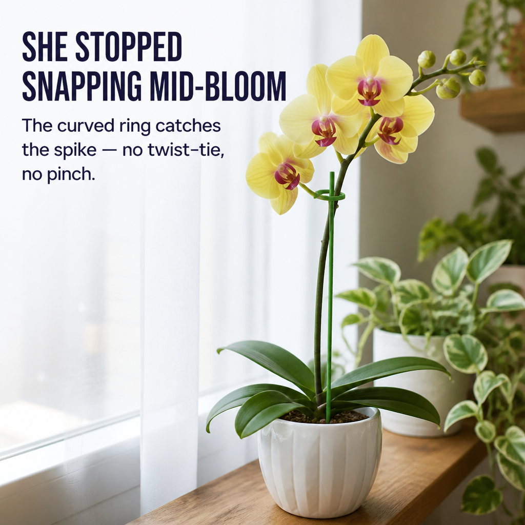 PrismBloom™ — Catch Your Orchid Spike Before It Snaps in Two
