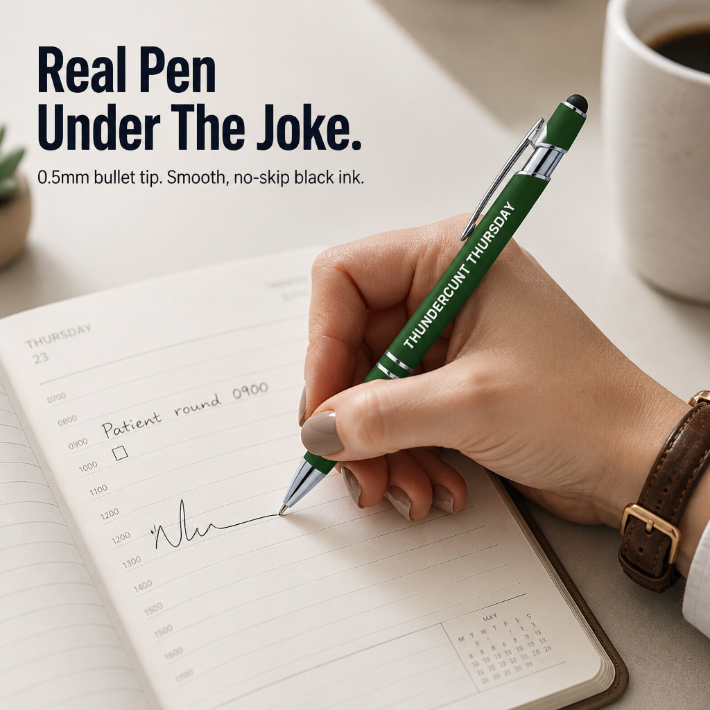 QuipQuirk™ — Vent Through The Week With 7 Pens That Say What You Can't