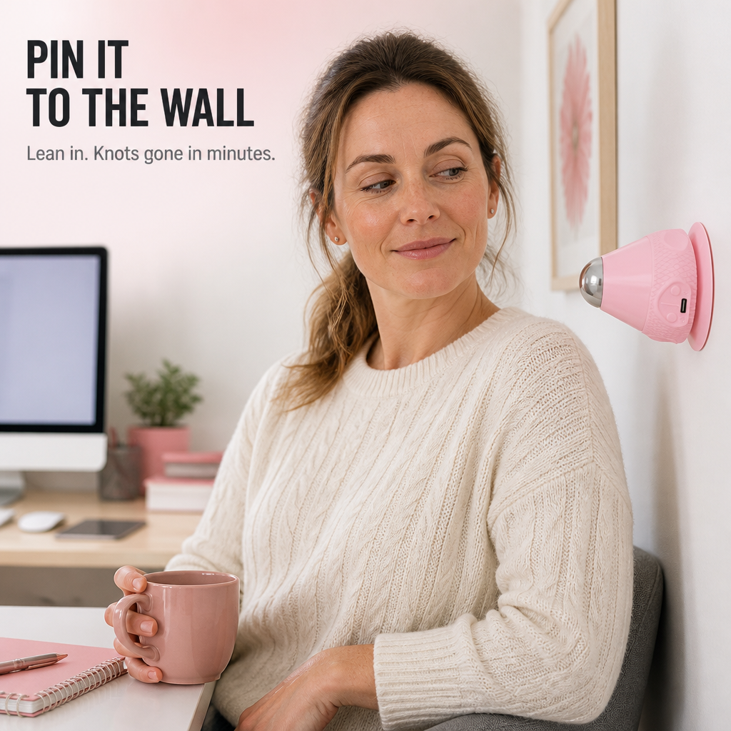 VeloPulse™ — Stick On, Lean In, Melt Knots Hands-Free