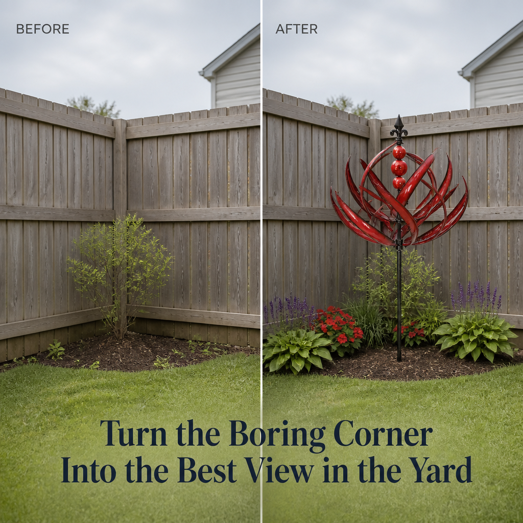 SereniWind™ — Watch the Lightest Breeze Bloom a Slow-Spinning Metal Lotus
