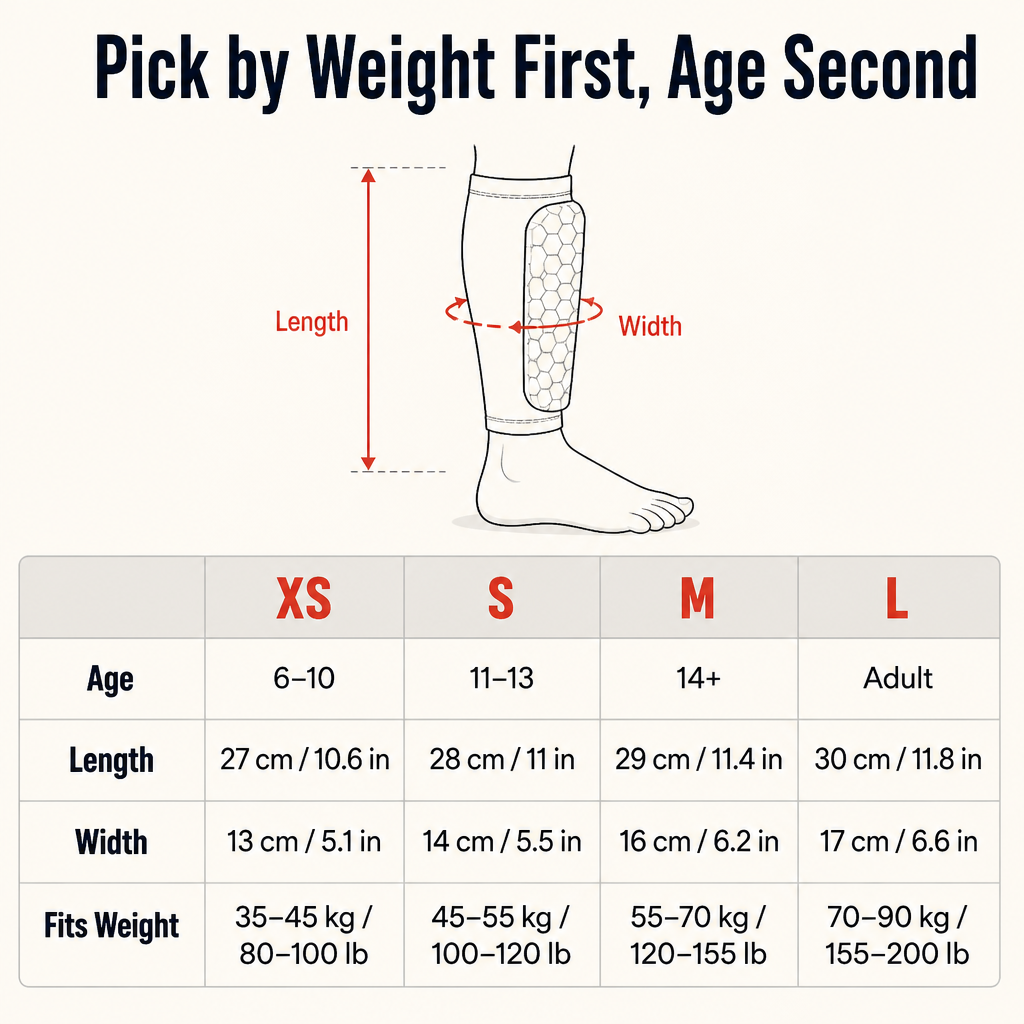 RevoGuard™ — Shield Young Shins From Every Tackle Without the Bulk or Slipping