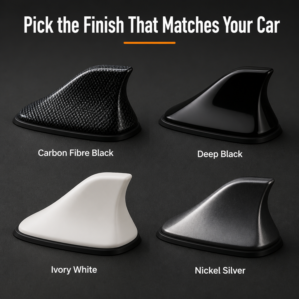 PulseFin™ — Swap Your Ugly Whip Antenna for That Clean Factory Shark-Fin Look