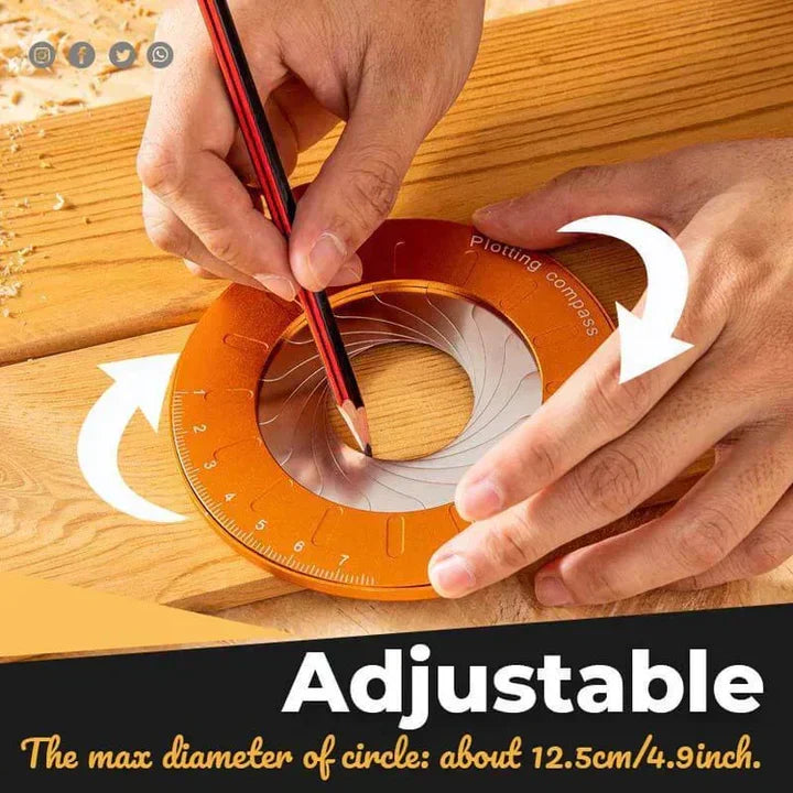 CirculoMaster™ — Create Perfect, Smooth Circles That Make Your Art Shine