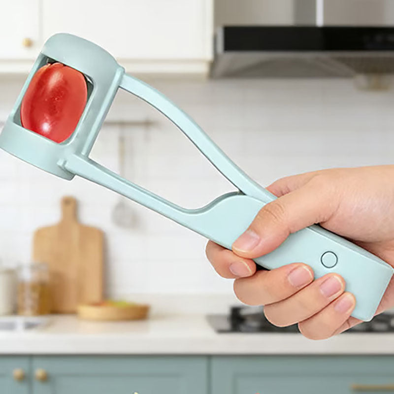 Fruit Slicer – Quickly Cut Neat Quarters without Mess!