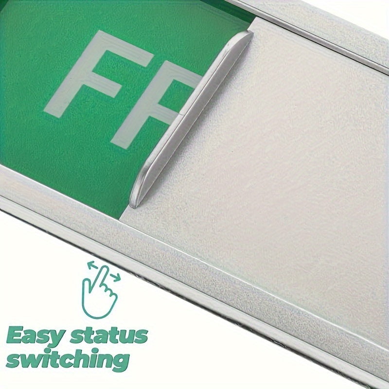 Sliding Door Sign - Open/Closed Indicator