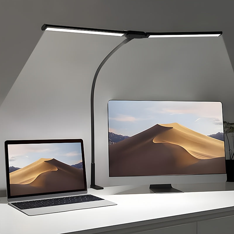 Clamp-On LED Desk Lamp