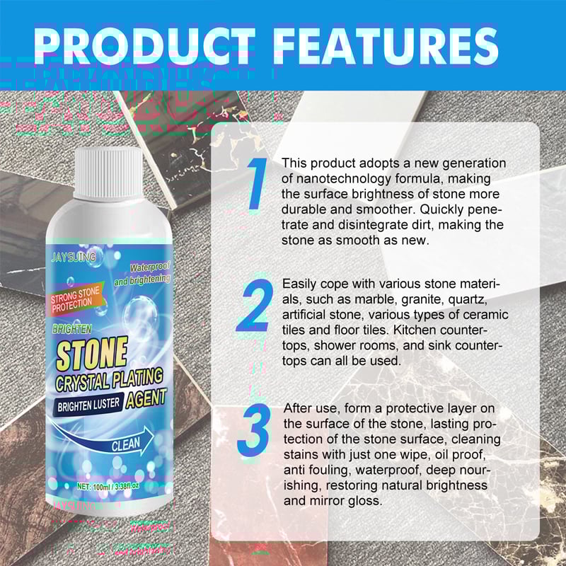 StoneRevive™ — Effortless Stone Renewal for Stunning, Like-New Surfaces