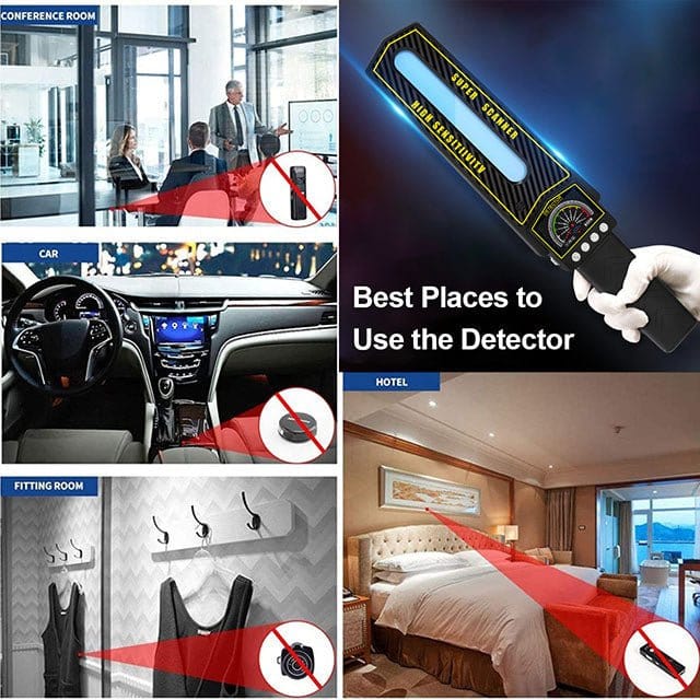 GPS Tracker and Hidden Camera Detector for Enhanced Security