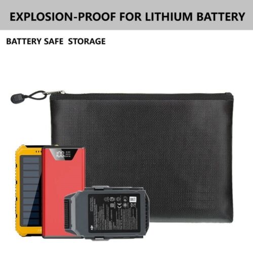 Water-Resistant and Fireproof Bag for Protecting Important Documents