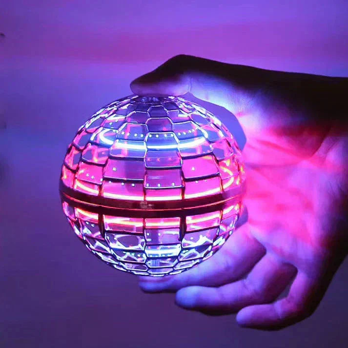 RGB Flying Orb Ball with USB Rechargeable Flight System and Gyro Boomerang