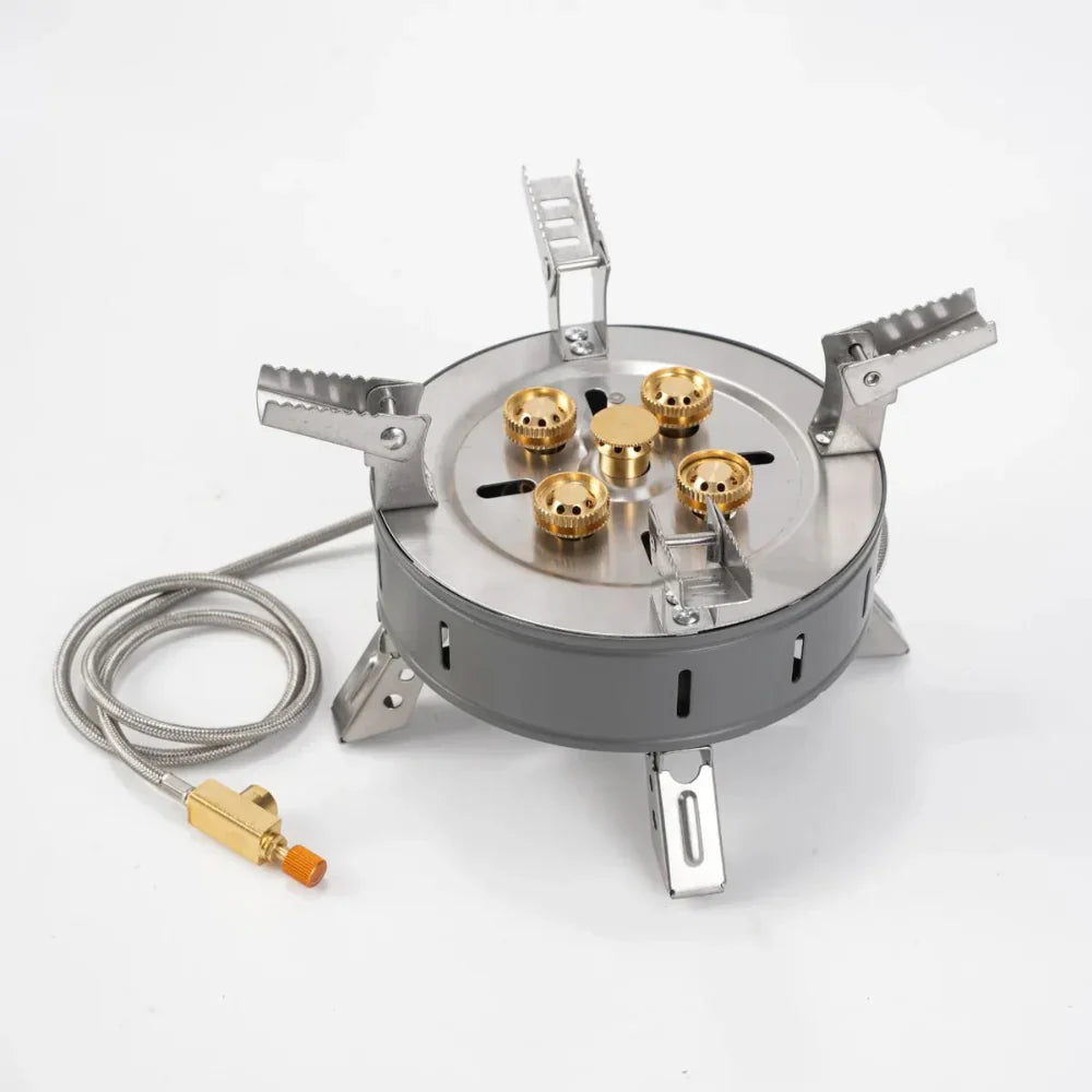 High Power Output Portable Camping Stove - Foldable Design