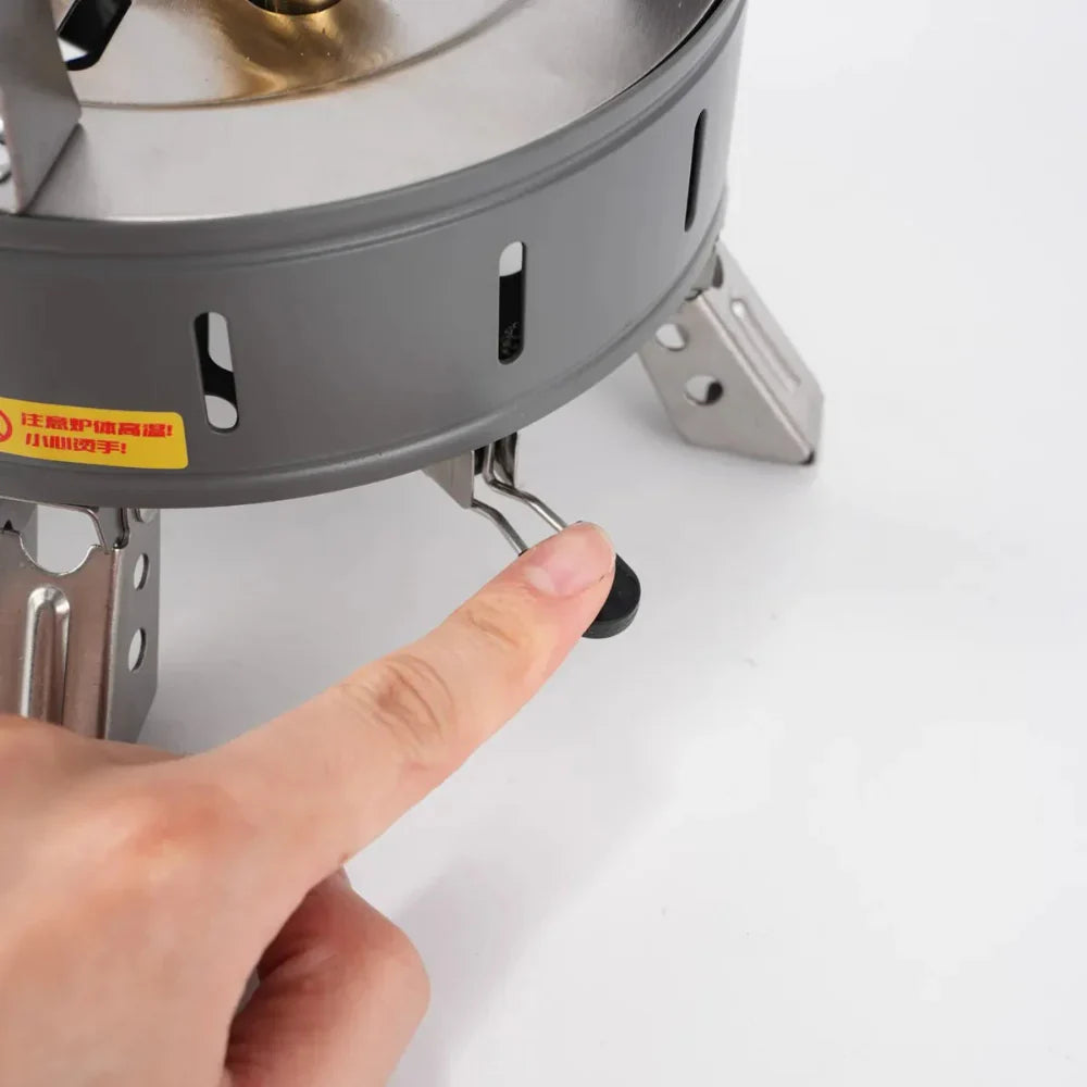 High Power Output Portable Camping Stove - Foldable Design