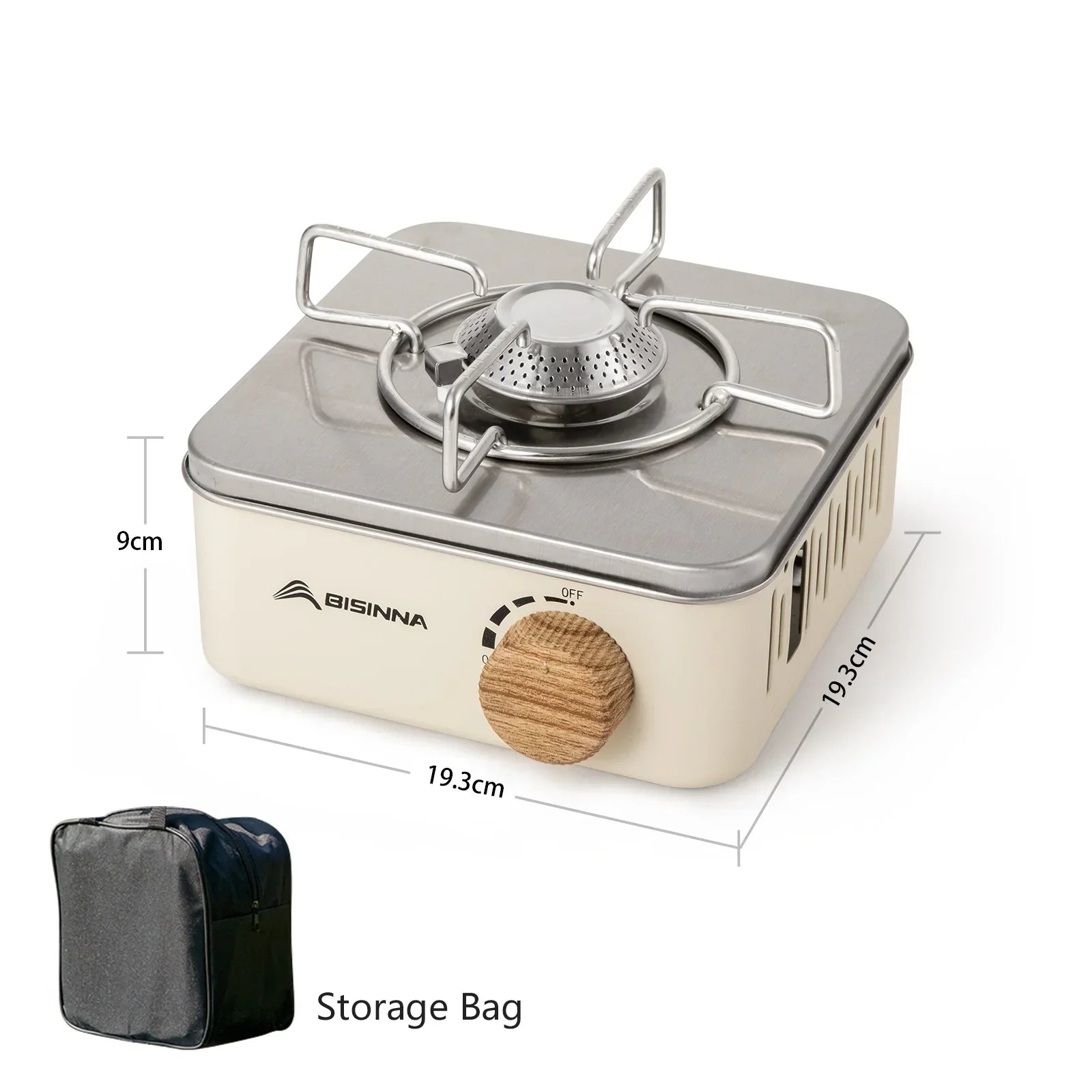 Compact Portable Backpacking Stove – Foldable Camping Equipment