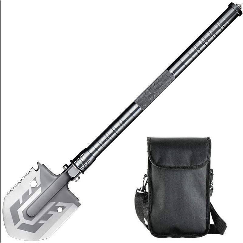 Portable Tactical Shovel - Versatile Folding Military Tool
