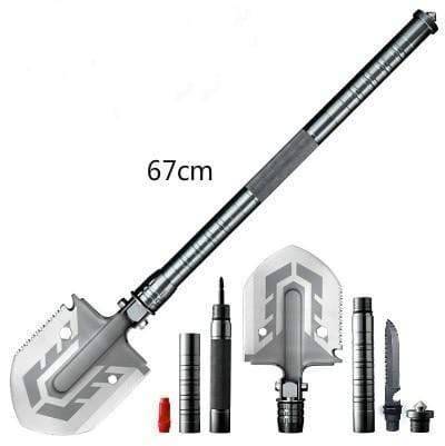 Portable Tactical Shovel - Versatile Folding Military Tool