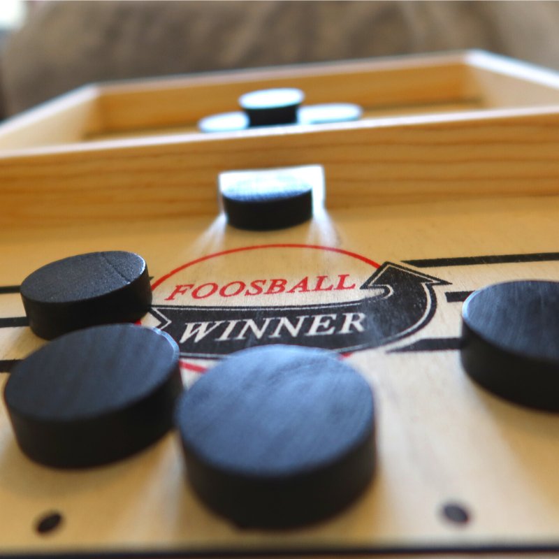 Foosball Puck - Be the First to Get Rid of All Your Discs!