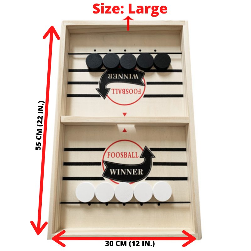 Foosball Puck - Be the First to Get Rid of All Your Discs!